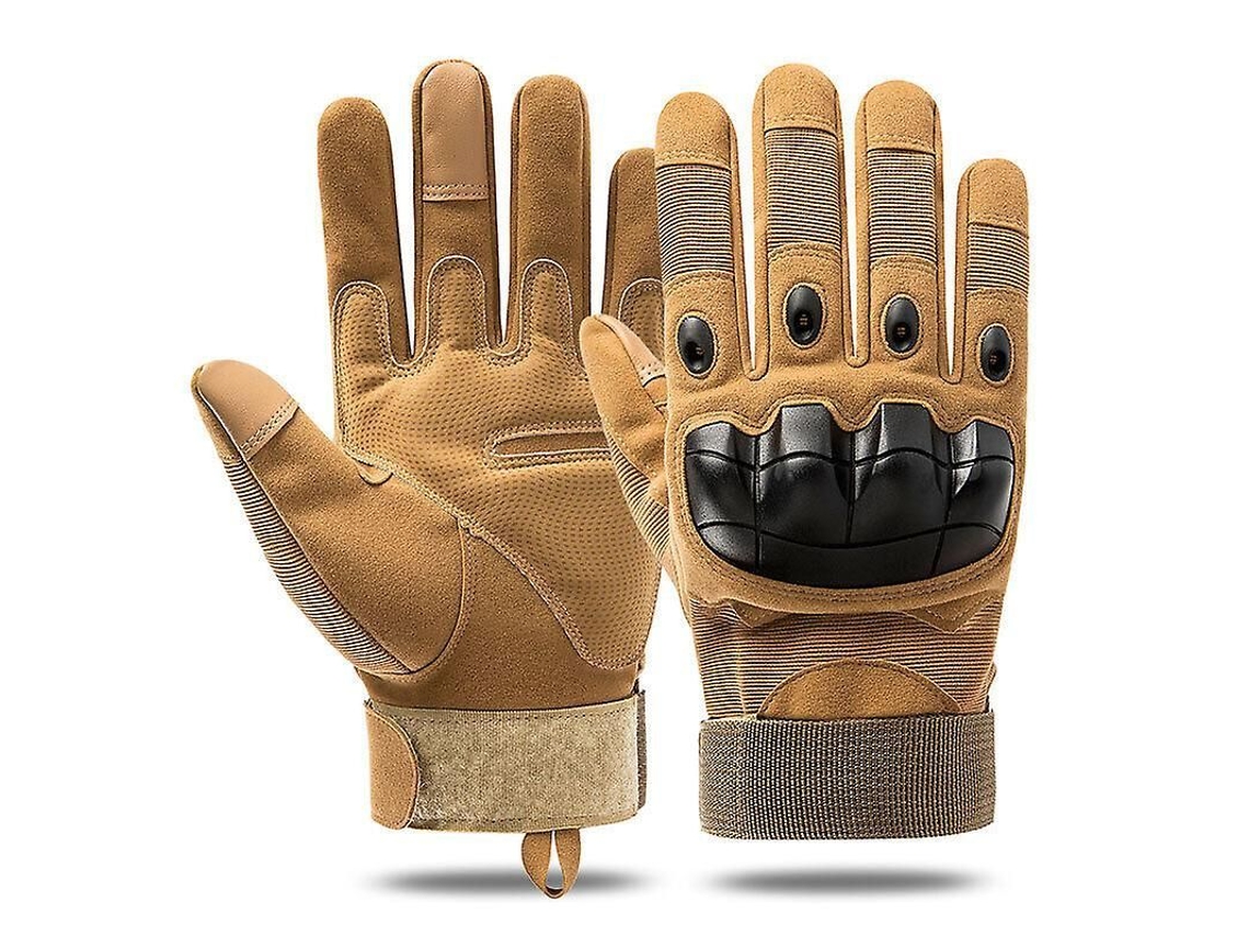 Guantes tácticos militares 2026 con dedos completos y protección rígida en los nudillos, ideales para la caza y el combate, con protección antideslizante y compatibles con pantallas táctiles.