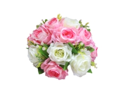 Guía de columnas romanas para bodas (Decoración con flores de seda artificiales)
