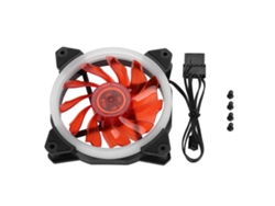 Ventilador De Caja Led 12v Dc 120mm 4pin/3pin Colores Rojo, Azul, Verde, Blanco Luz Dourada
