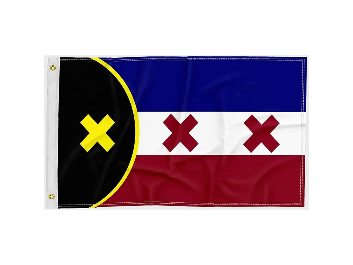 Bandera Premium De Löwenburg, 90 X 150 Cm, Poliéster, Impresa A Doble Cara, Para Decoración De Interiores Y Exteriores.