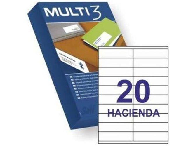 Etiquetas Adhesivas APLI Multi3 105 x 29 mm