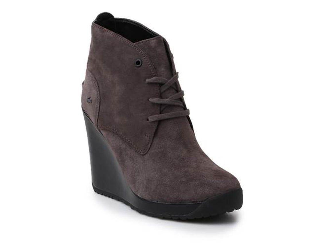 Botas LACOSTE Mujer Gamuza 40 0 eu Marron Worten.es
