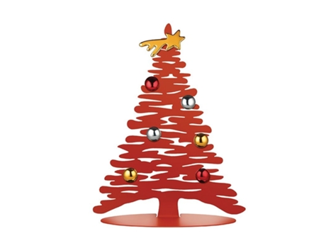 Árbol de Navidad Deccorativa Rojo - Bark For Christmas ALESSI