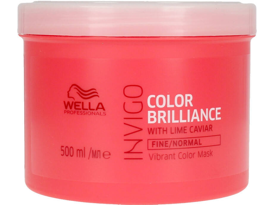 Mascarilla para el Pelo WELLA Brilliance Fine Hair (500 ml)
