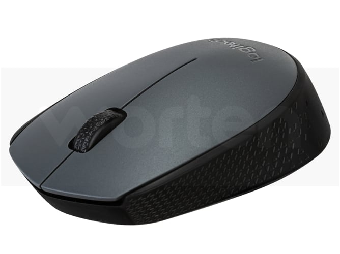 Ratón LOGITECH M170 (Inalámbrico - Casual - 1000 dpi - Gris)