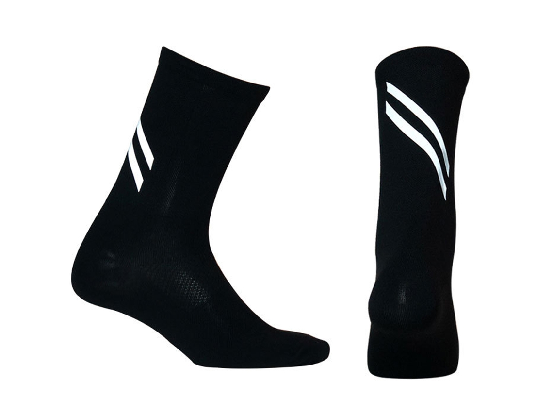 Calcetines De Ciclismo Transpirables Y Reflectantes Unisex Para Deportes Al Aire Libre.