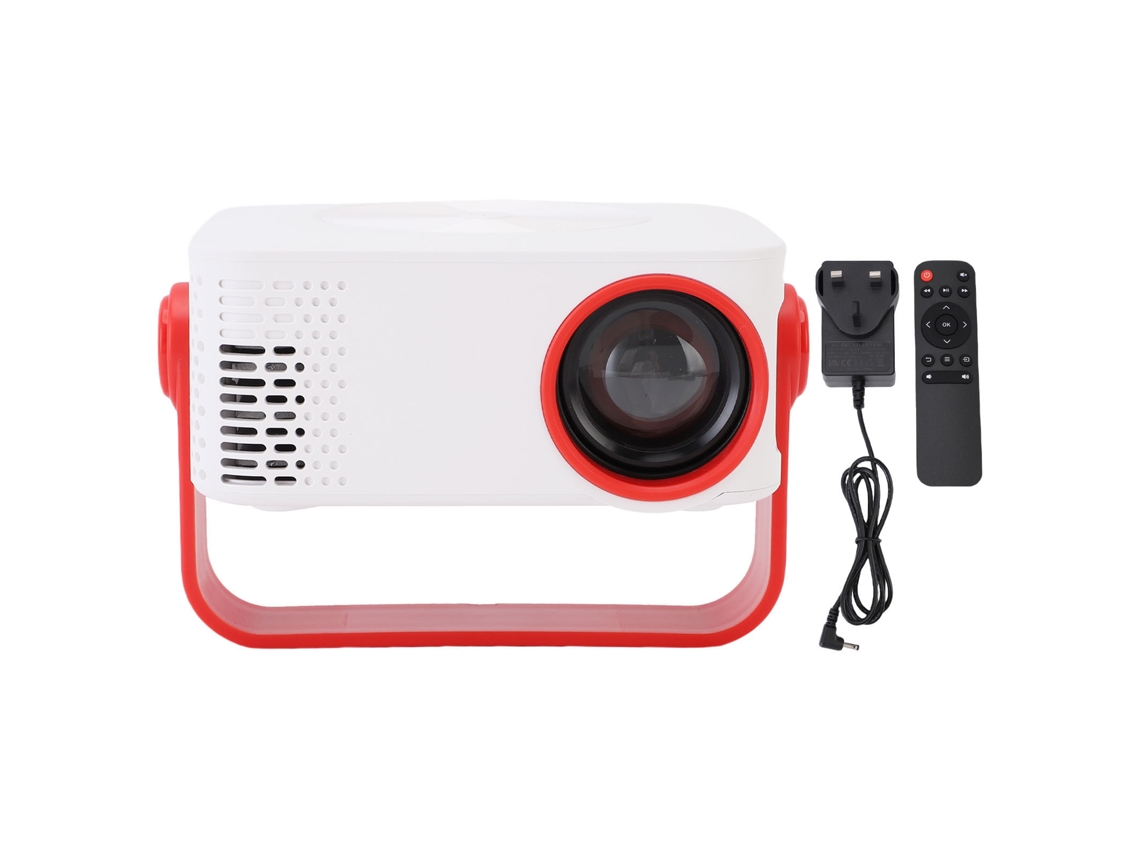Proyector De Películas Portátil Wifi 1080p Con Rotación 360° 150ansi Y Corrección Automática, Enchufe Uk