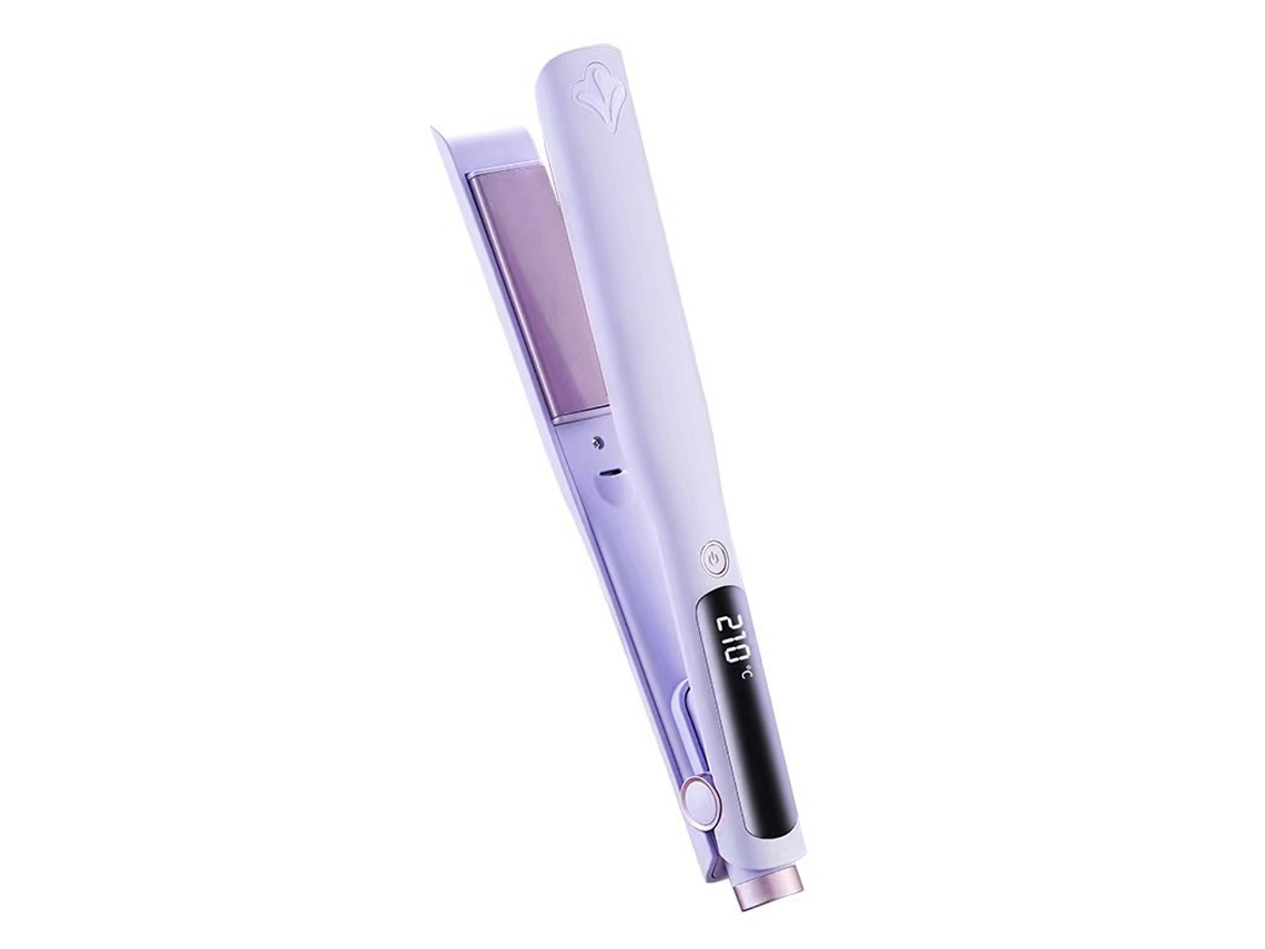 Plancha de cabello 2 en 1, moldeador y alisador portátil, rápido y suave