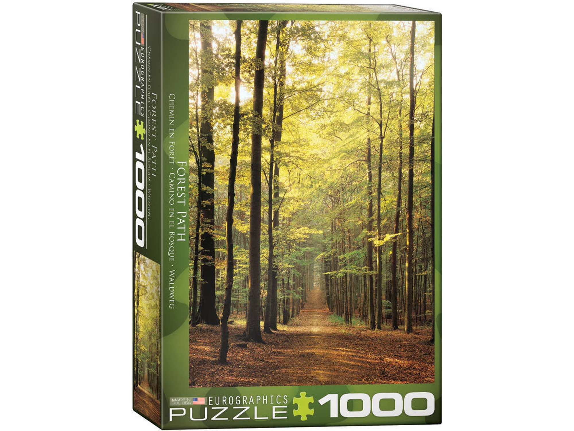 Puzzles EUROGRAPHICS Forest Path 1000 pcs (1000 piezas)