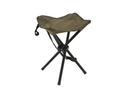 Banco Well Home con 4 patas plegables en acero y poliéster 33x33x40cm Wellhome