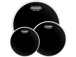 Set de Parche de Batería EVANS Onyx Coated Fusion