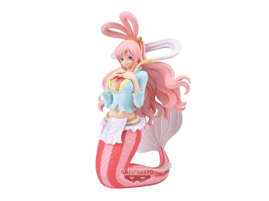 Figura Shirahoshi glamurosa con purpurina de One Piece de 16 cm B.active