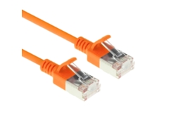 Cable de red DC7103 naranja de 3 m, Cat6a, U/FTP Act (STP)