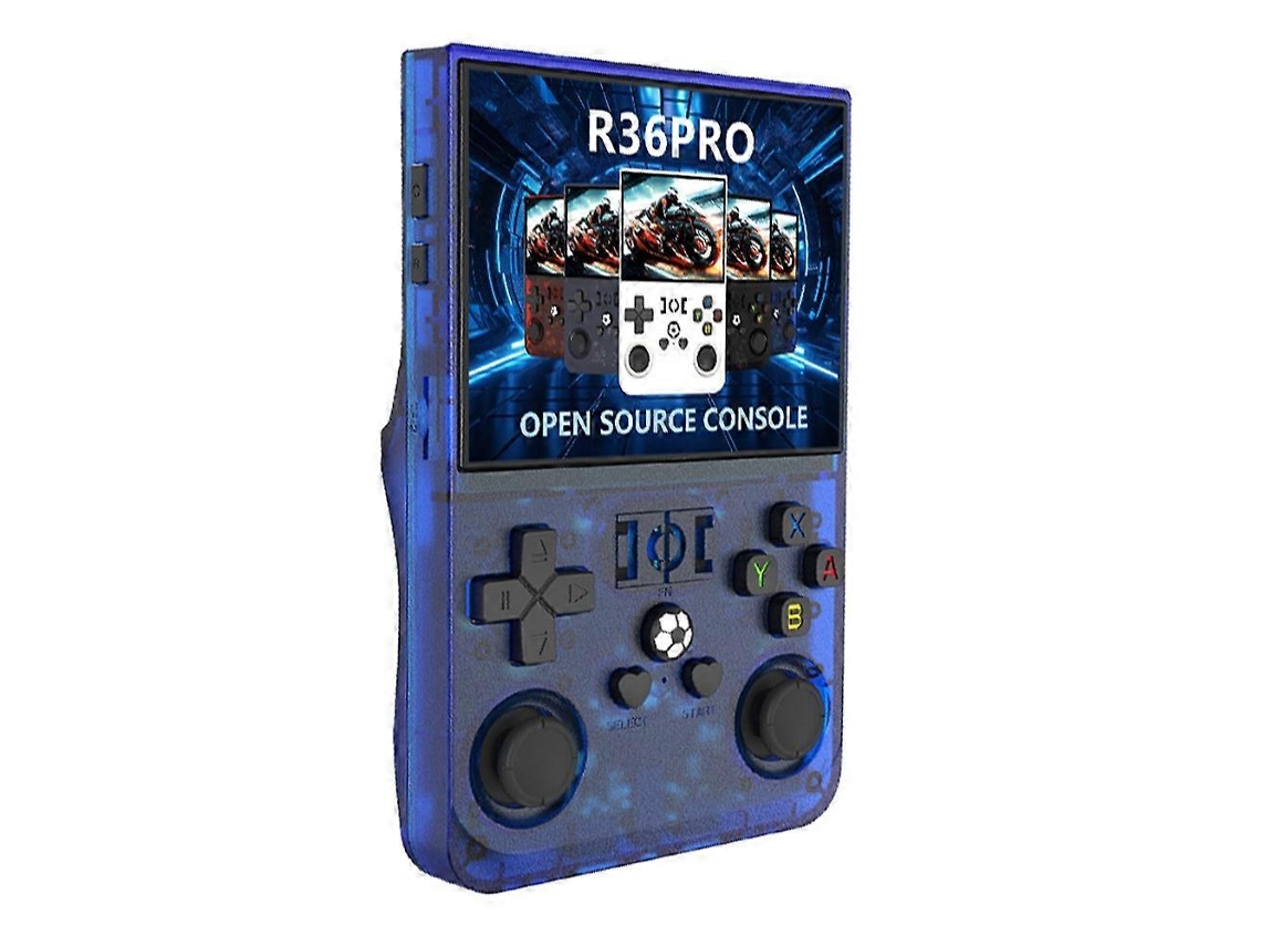 Consola De Juegos Portátil Retro R36 Pro 128g Con Pantalla De 3,5 Pulgadas Y Máquina De Juegos Arcade Portátil