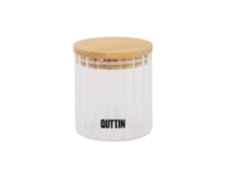 Tarro de Cristal Transparente Quttin 9 x 11 cm 500 ml