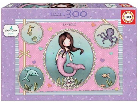 Puzzle EDUCA BORRAS Gorjuss So Nice To Sea You (Edad Mínima: 8 Años - 300 Piezas)