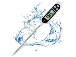 Termómetro de cocina, accesorio de cocina, con sonda, para barbacoa, pantalla LCD, 5 segundos después de GOKOCO