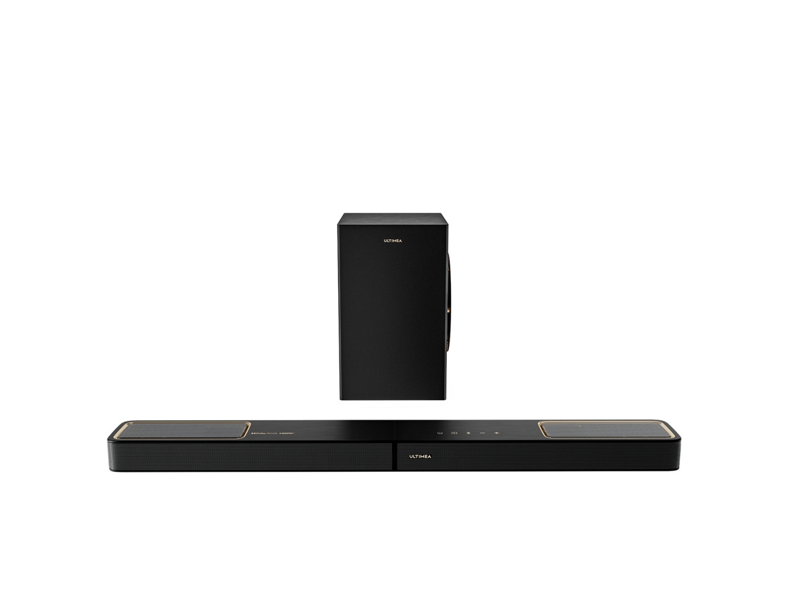 Barra de sonido ULTIMEA Skywave F30 Boom (3.1.2 canales - Dolby Atmos - Subwoofer de 6.5" - 360 W - Negro)