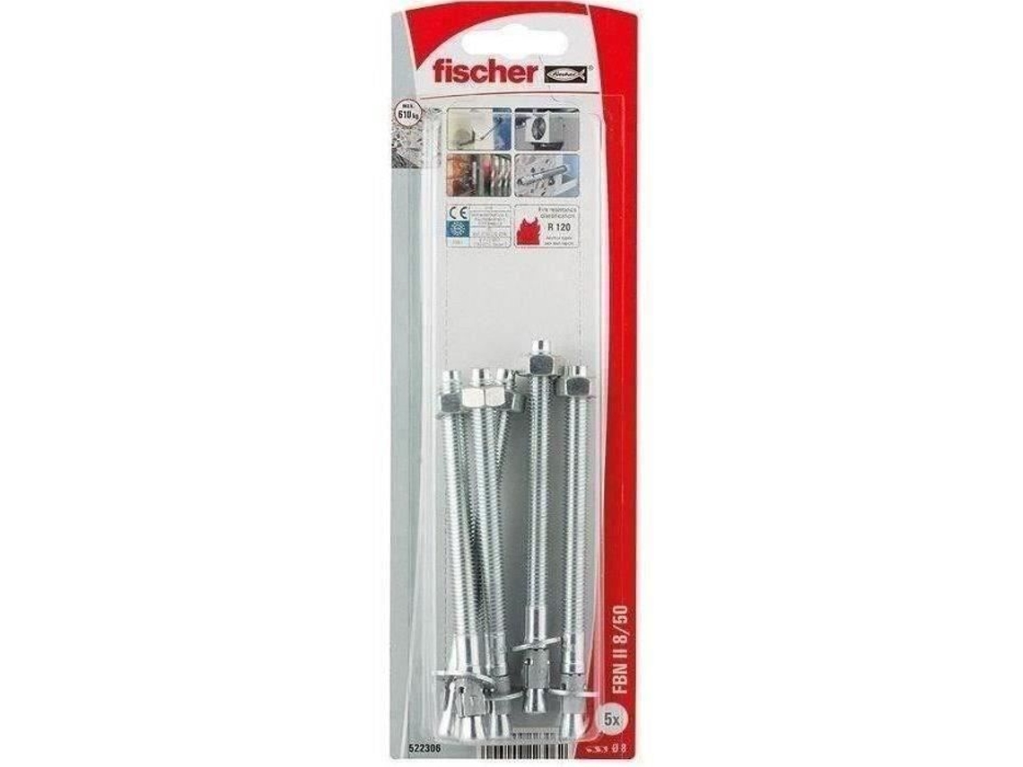Clavos de fijación Fbn II 8/50/5k Nv Fischer