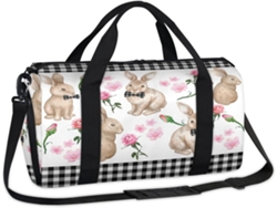 Bolsa Deportiva Bonito Diseño Conejito Pascua Para Fines Semana Bolsa Viaje Niños Niñas Mujeres Hombres