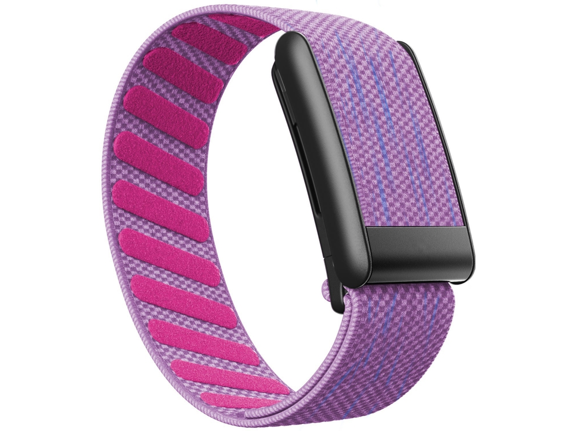 Pulsera Chrui para Whoop 5.0, deportiva de nailon, no compatible con Gen 4 (morado y rosa) (paquete de una unidad)