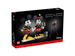LEGO Disney: Personagens Para Construir - Mickey Mouse E Minnie Mouse Exclusivo 43179 (Idade Mínima: 18 Anos - 1739 Peças)