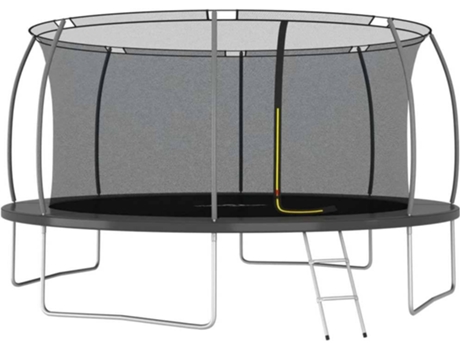 vidaXL Cama elástica redonda 460x80 cm 150 kg