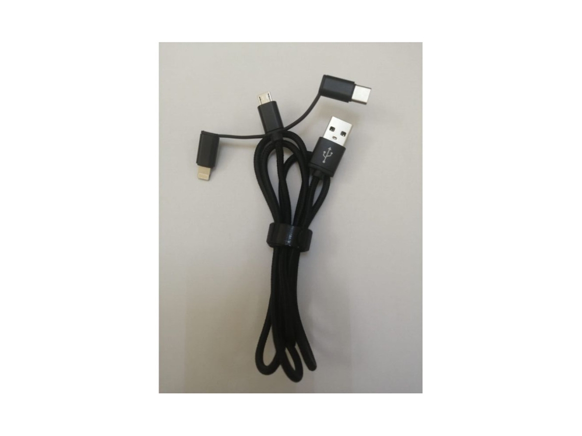 Cable Dados NEW MOBILE 3 Em 1 (typeC/Micro/lightning)