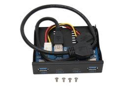 Concentrador De Panel Frontal Usb 3.2 De 6 Puertos 5gbps De Alta Velocidad, Panel De Disquete Para Escritorio