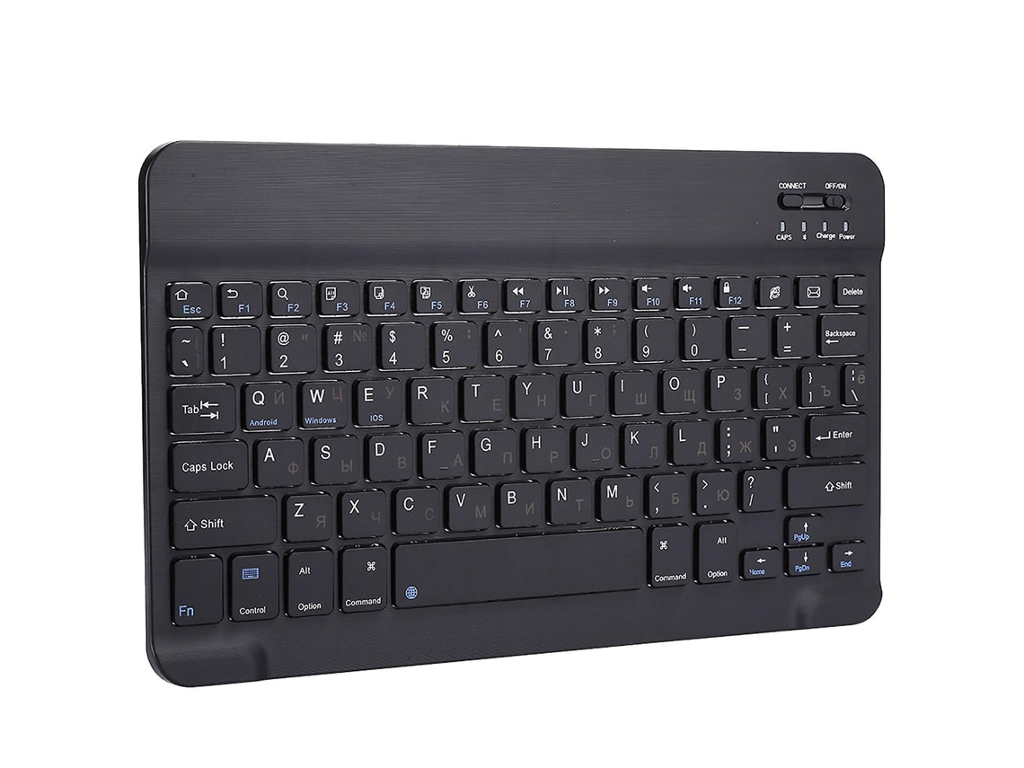 Teclado Bluetooth ruso ultrafino de 10.1 pulgadas para Android. Teclado Bluetooth inalámbrico con una excelente relación calidad-precio. Everley891