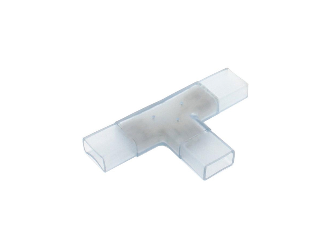 Conector en T para Cinta LED RGB 220V CA SMD IP65 Ancho 15mm RGB LEDKIA