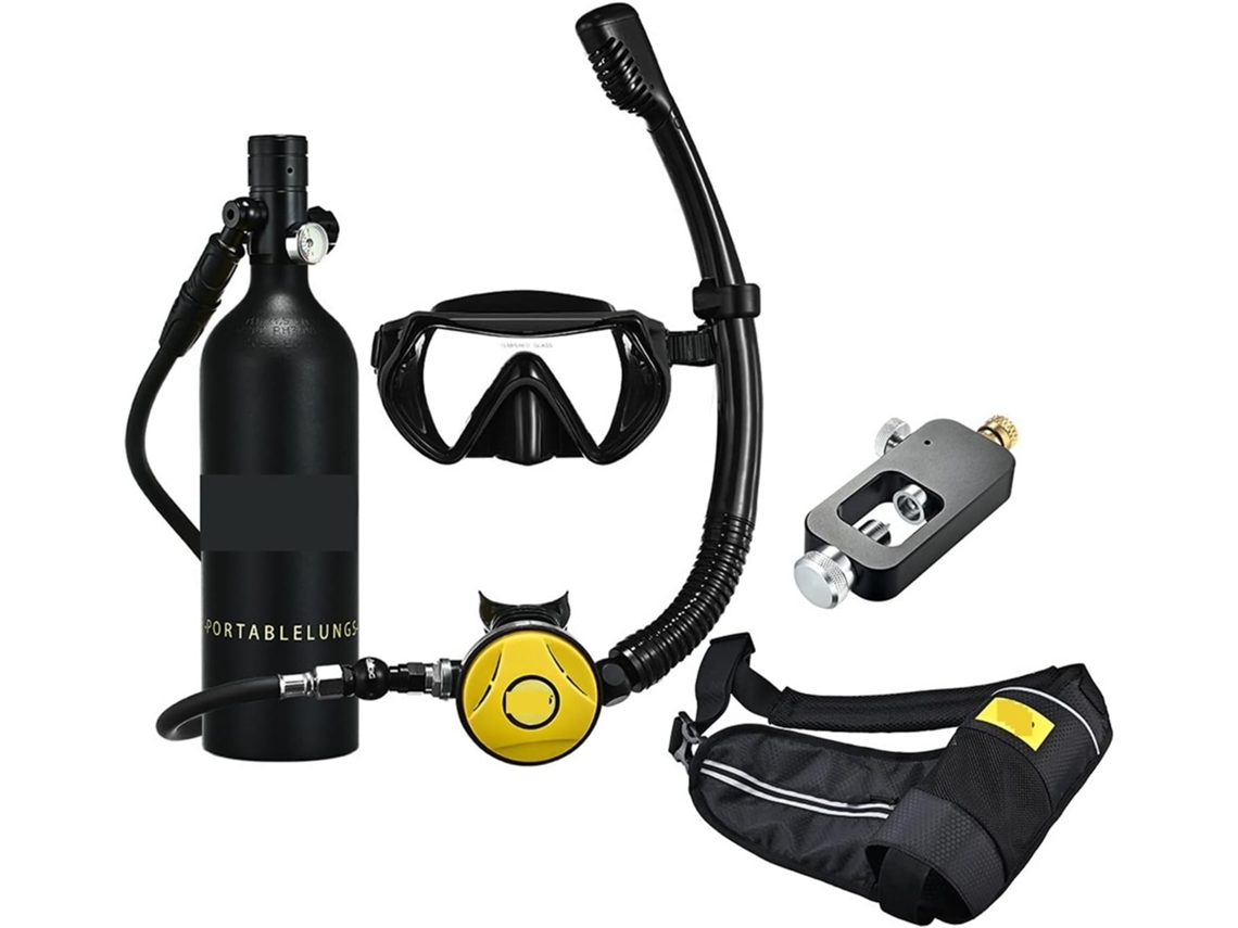 Mini Botella De Buceo, Tubo De Snorkel, Rebreather, Equipo Portátil De Apnea