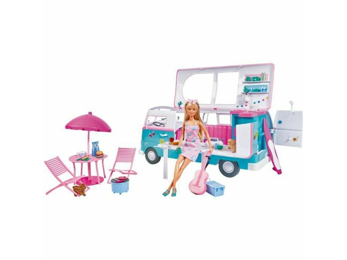 Muñeca SIMBA Steffi Love con Caravana 29 cm Edad Mínima Recomendada: 3 años)