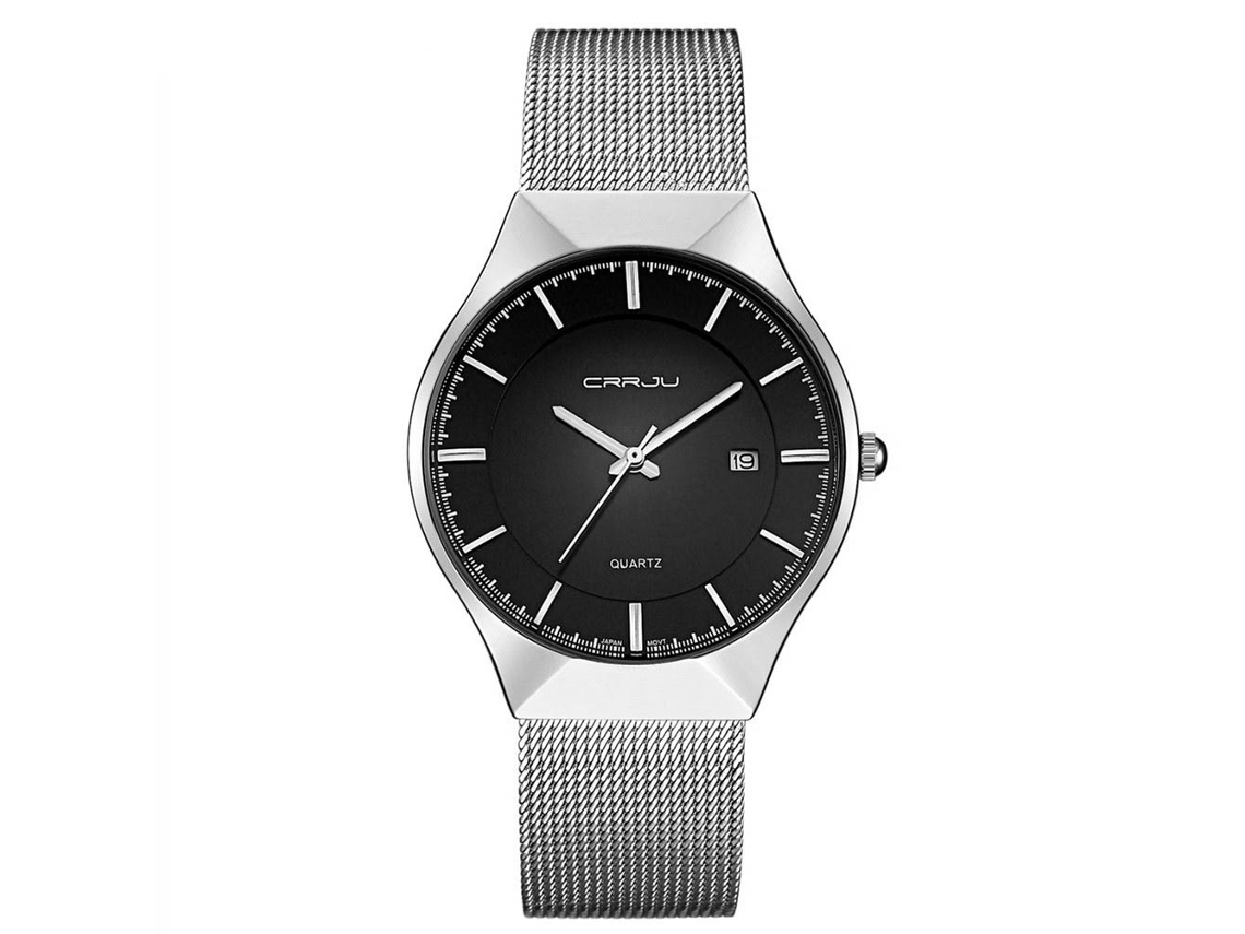 Reloj De Pulsera Analógico De Cuarzo Con Correa De Cuero, Resistente Al Agua, Para Hombre Y Mujer, Estilo Moderno.