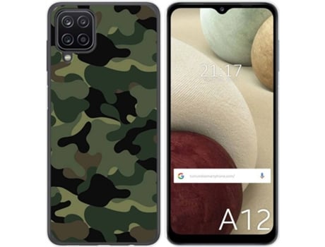 Carcasa Samsung Galaxy M12 TUMUNDOSMARTPHONE Camuflaje Multicolor