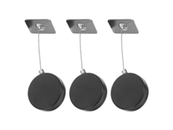 Cadeados De Segurança Com Cabo Retrátil Para Casa, Conjunto De 3 Peças, Anti-perda.