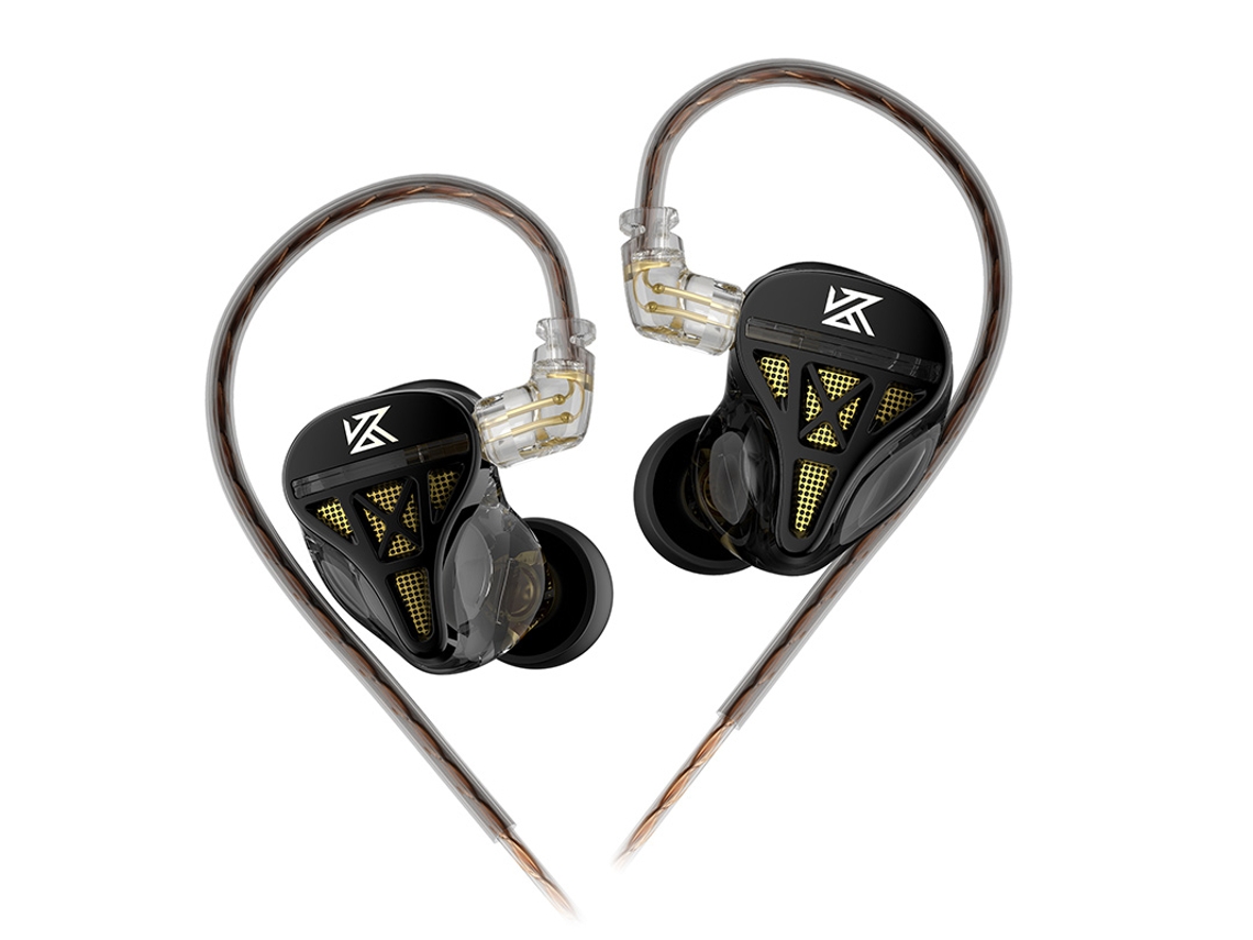 Auriculares inalámbricos con micrófono, intraaurales estéreo con graves potentes y cable metálico extraíble. Mdug