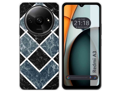 Funda para Xiaomi Redmi A3 TUMUNDOSMARTPHONE Silicona Multicolor
