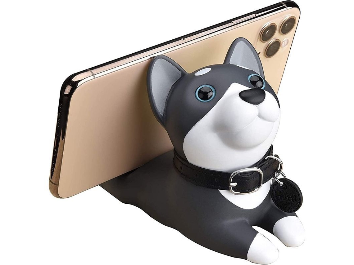 Soporte De Escritorio Para Teléfono Con Diseño De Perro, Accesorio De Escritorio Con Forma De Animal, Ángulo Ajustable, Para Iphones Y Smartphones.