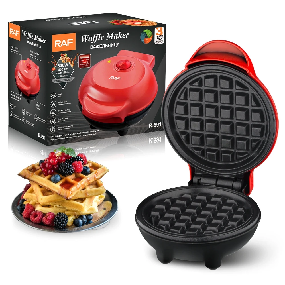 Mini Gofrera Eléctrica, Para Uso Doméstico, Horno Para Huevos, Bandeja Para Hornear, Bollos, Máquina Para Cocinar Desayunos.