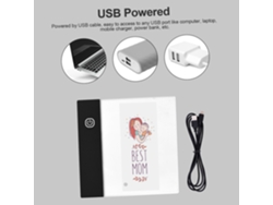 Kit De Flipbook Con Panel De Luz Led Y 300 Hojas De Papel Para Animación, Dibujo Y Calco.