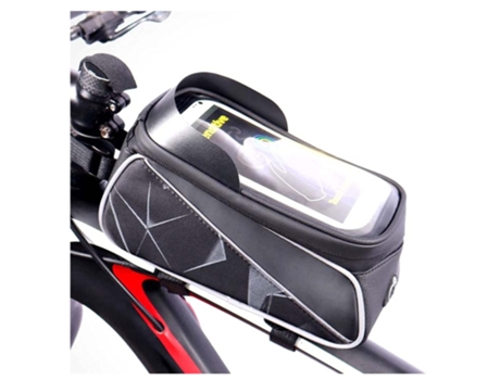 Bolsa para Cuadro de Bicicleta Chronus Bolsa para Bicicleta Accesorios para Bicicleta Regalos para Ciclismo para Hombres Negro BISBISOUS