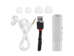 Fineblue W688 Auricular Deportivo Bluetooth Con Clip De Cuello, Auriculares Inalámbricos Para Manos Libres, Blanco