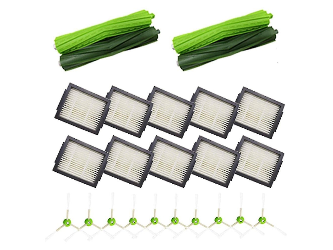 24 piezas compatibles con filtros de la serie Irobot Roomba I7 I3 I4 I6 I8 I8 Plus E5 E6