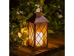 KOFIHETY Lámpara de Jardín Solar Colgante - LED Sin Llama Cintilante - Lámpara Missionera para Mesa, Exterior, Fiesta etc.