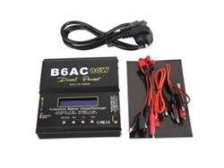 Cargador/descargador Lcd Digital B6ac 80w Para Baterías Li-ion Lipo Nicd Nimh Rc