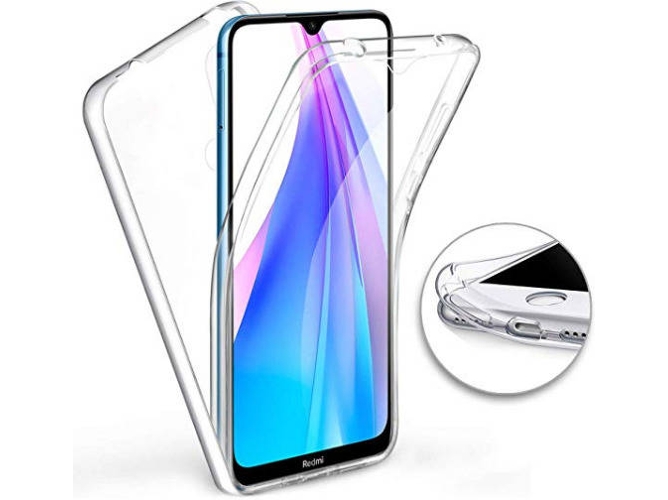 Funda Xiaomi Redmi Note 8T 360° Transparente