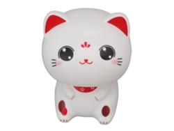 Adorno de gato solar Light Nod Sorte Worten