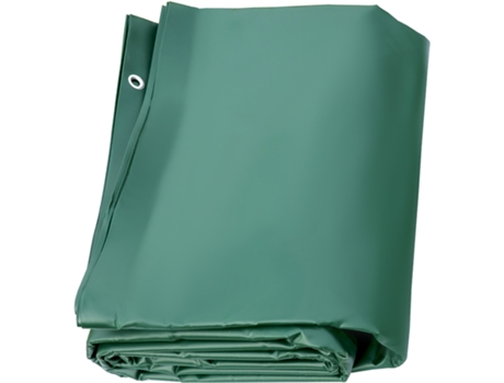 VEVOR Cubierta de Seguridad para Piscina de 3,5 x 6 m Rectangular de PVC Verde