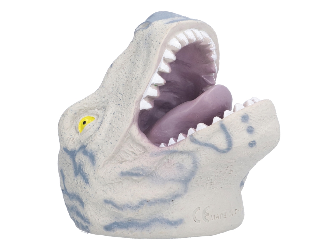 Ats-munieco De Mano De Dinosaurio Tyrannosaurus Realista Suave Para Niños Juguete De Rol Halloween Gris